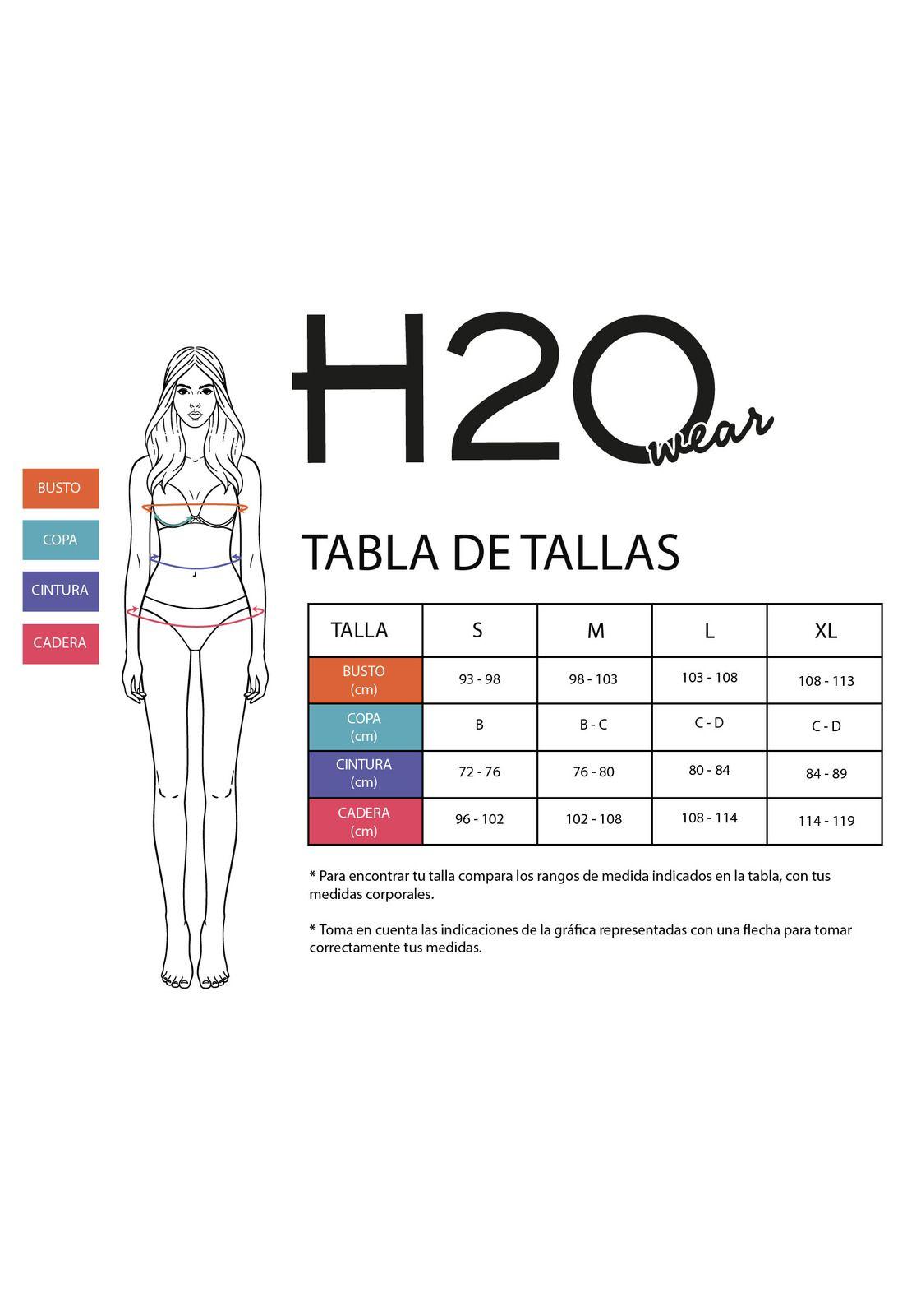 Traje de Baño Mujer Tankini Martina Copa H2O Wear-8