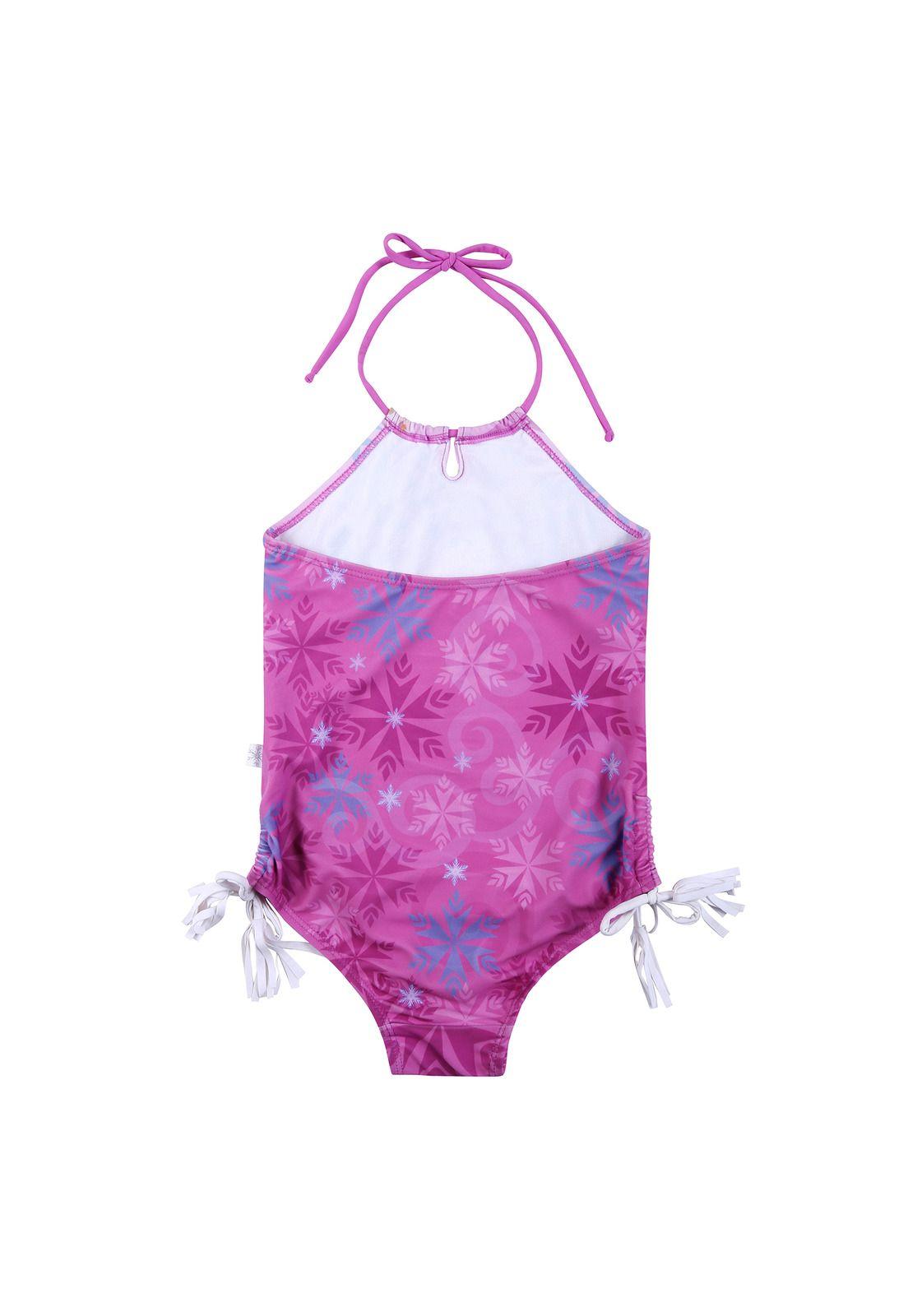 Traje de Baño UV30 Morado Frozen-1