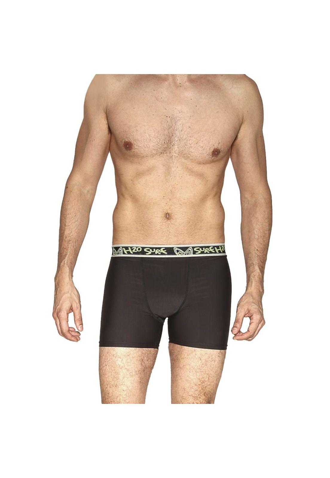 Short Lycra  Hombre  H2O Wear Negro-0