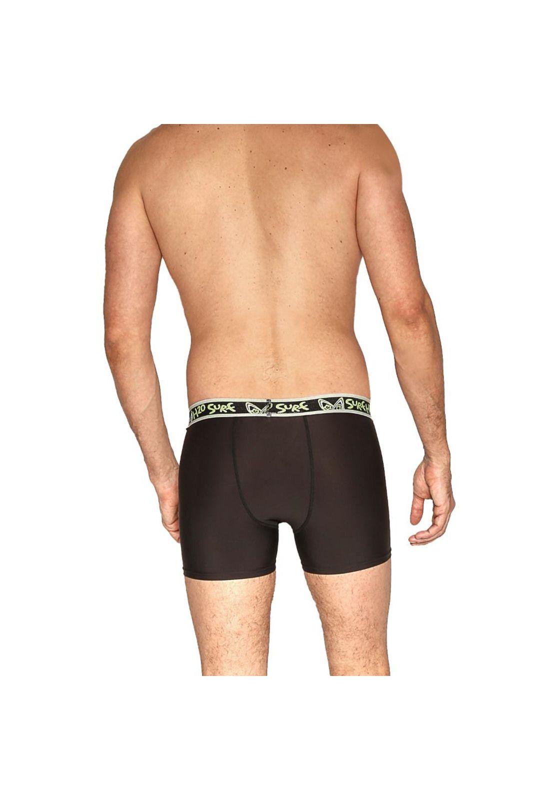 Short Lycra  Hombre  H2O Wear Negro-1