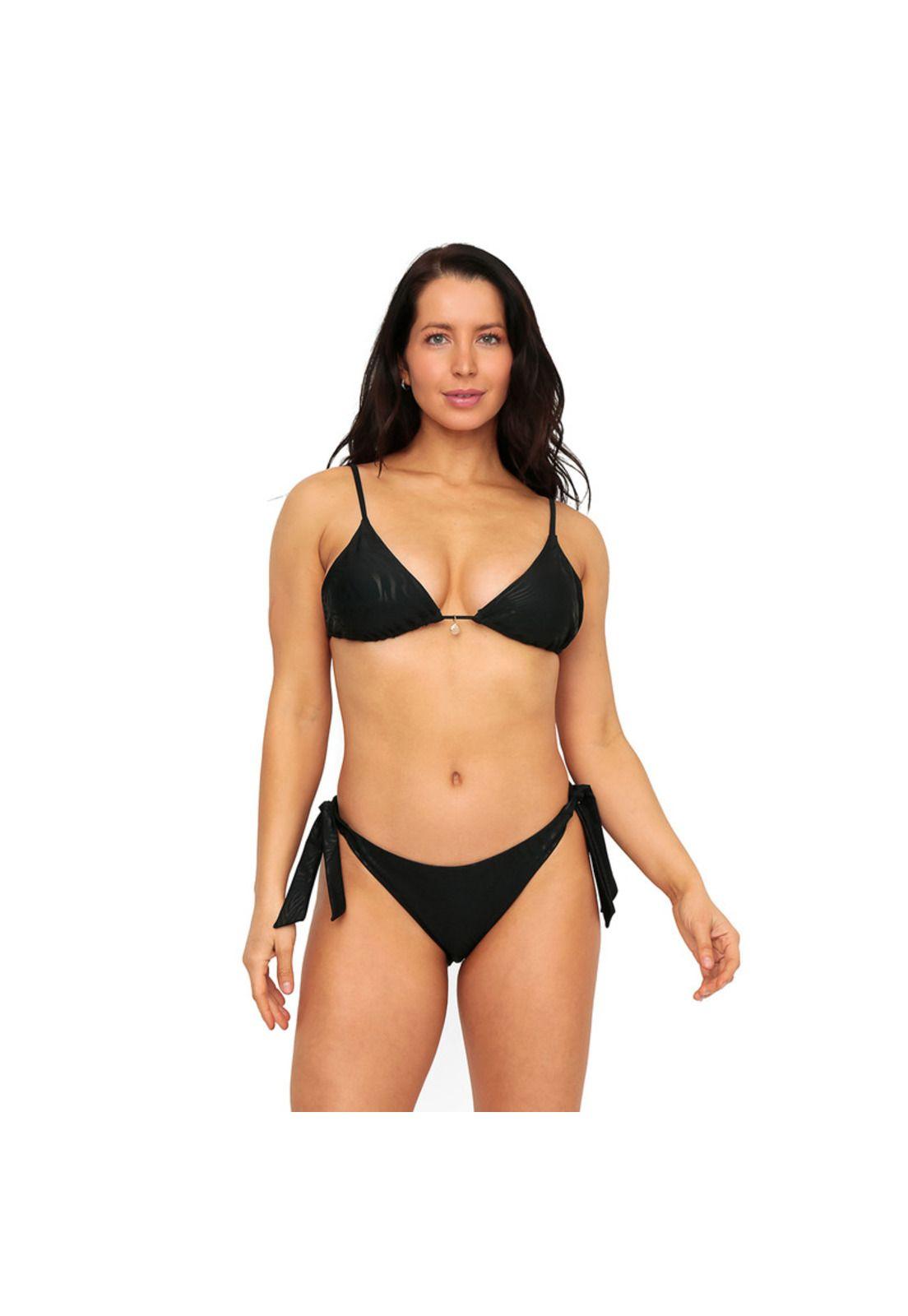 Traje de Baño Mujer Bikini Sofia H2O Wear Negro-8