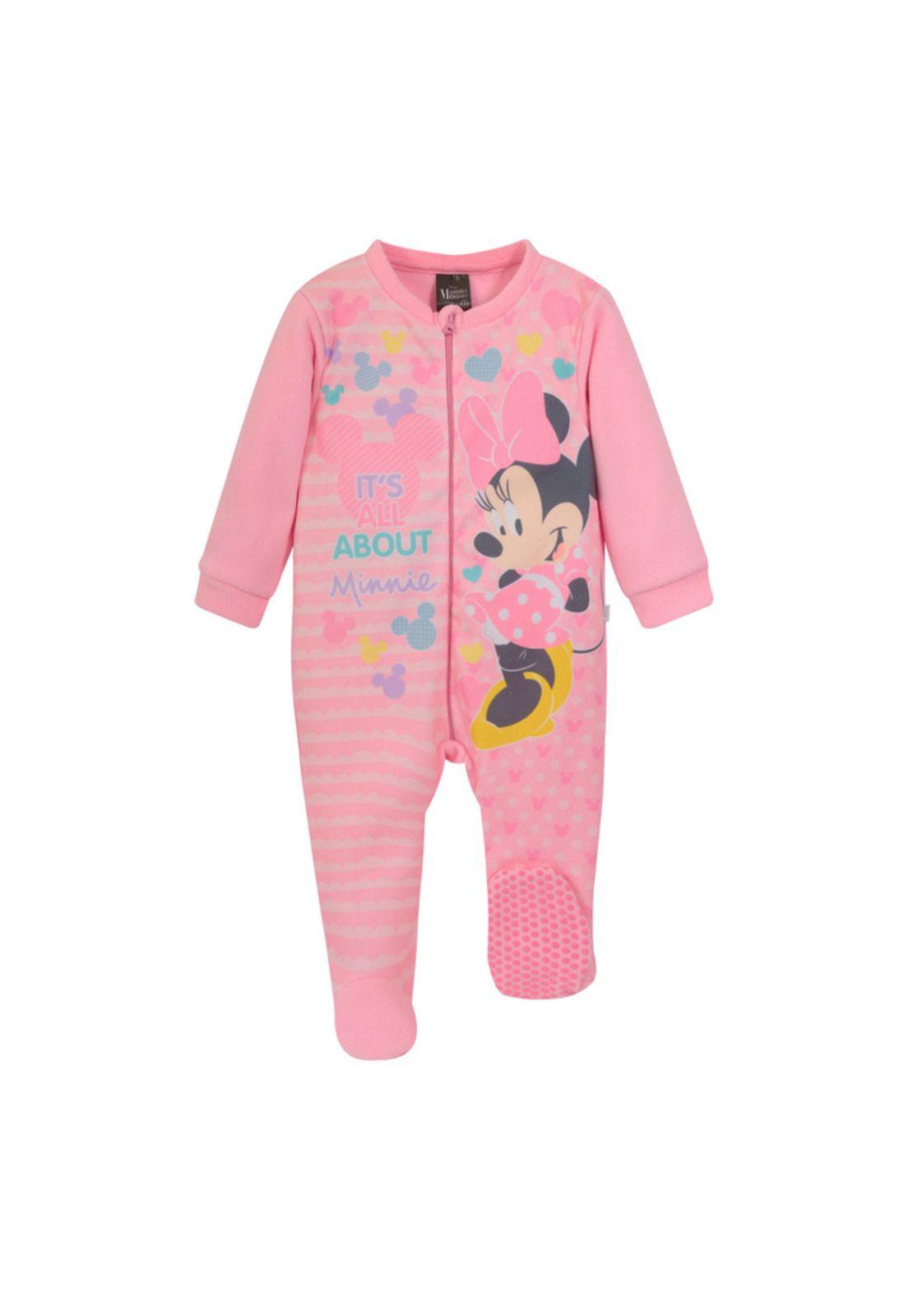 Pack 2 Pijama Bebé Niña Polar Entero  Rosa Disney-1