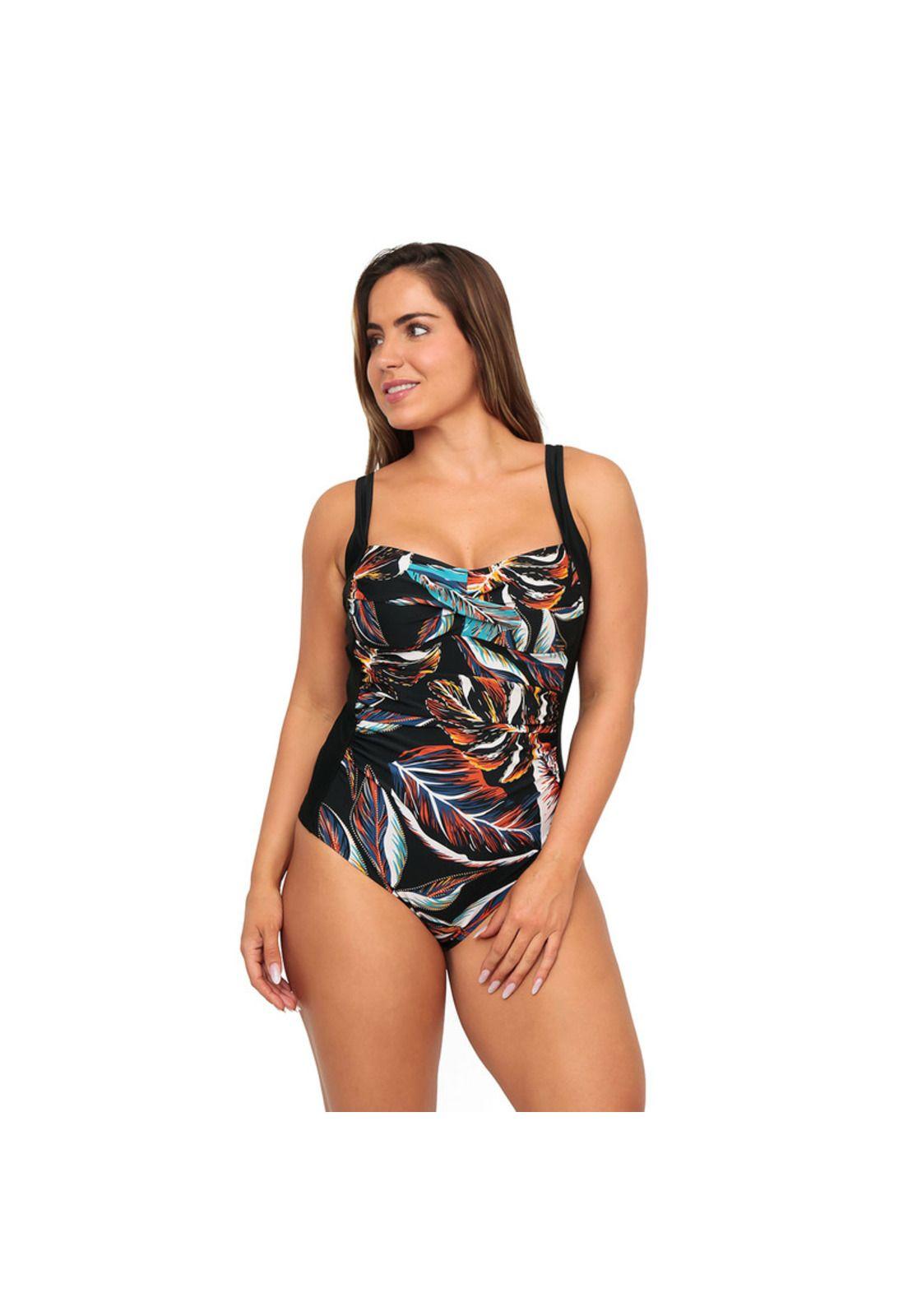 Traje de Baño Mujer Control Diana H2O Wear Multicolor-1