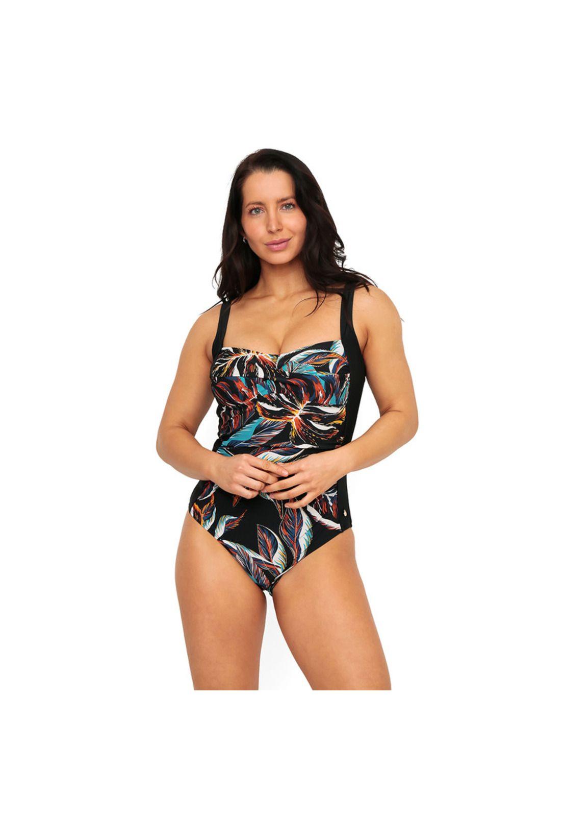 Traje de Baño Mujer Control Diana H2O Wear Multicolor-3