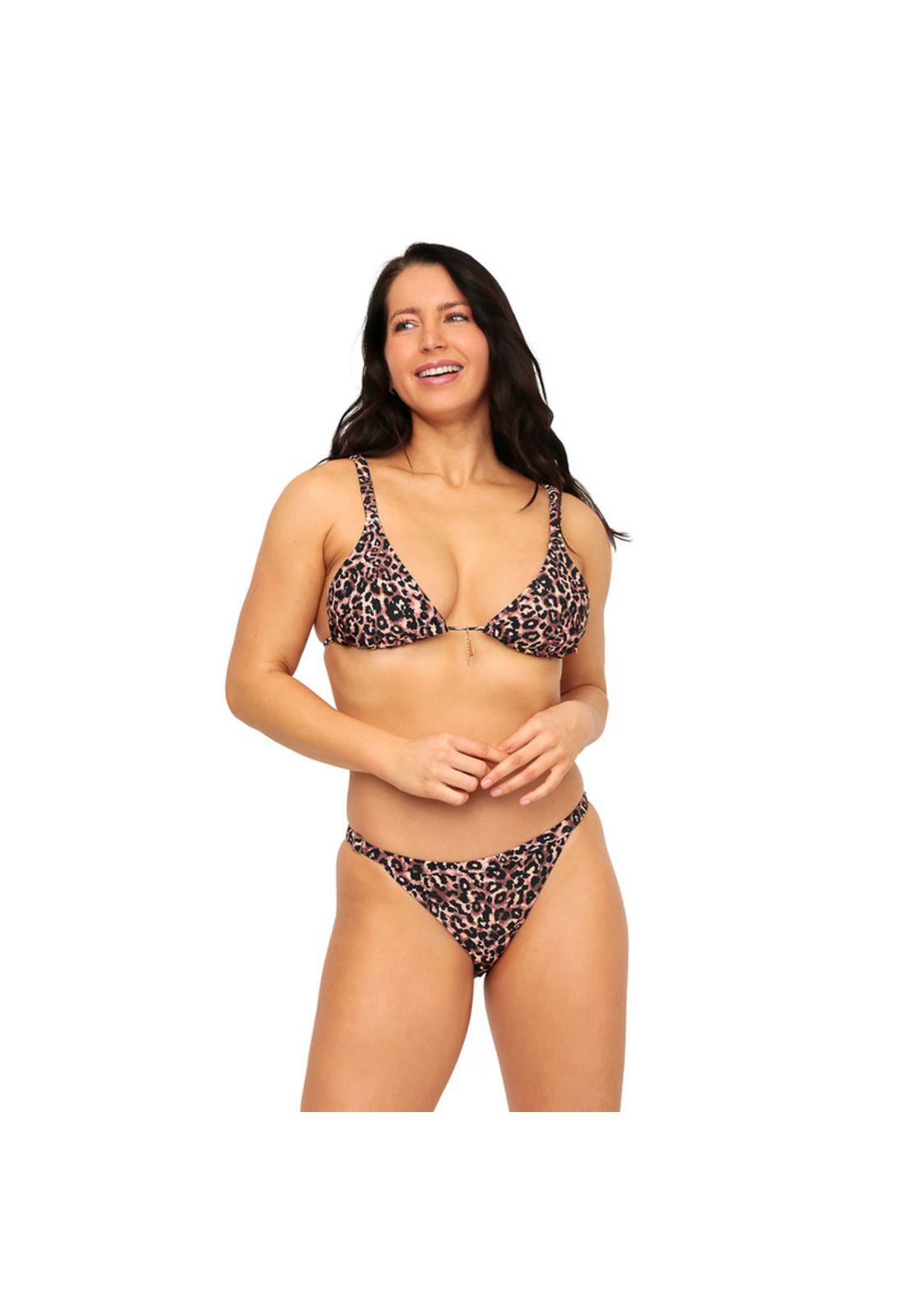 Traje de Baño Mujer Bikini  Lily H2O Wear Cafe-3