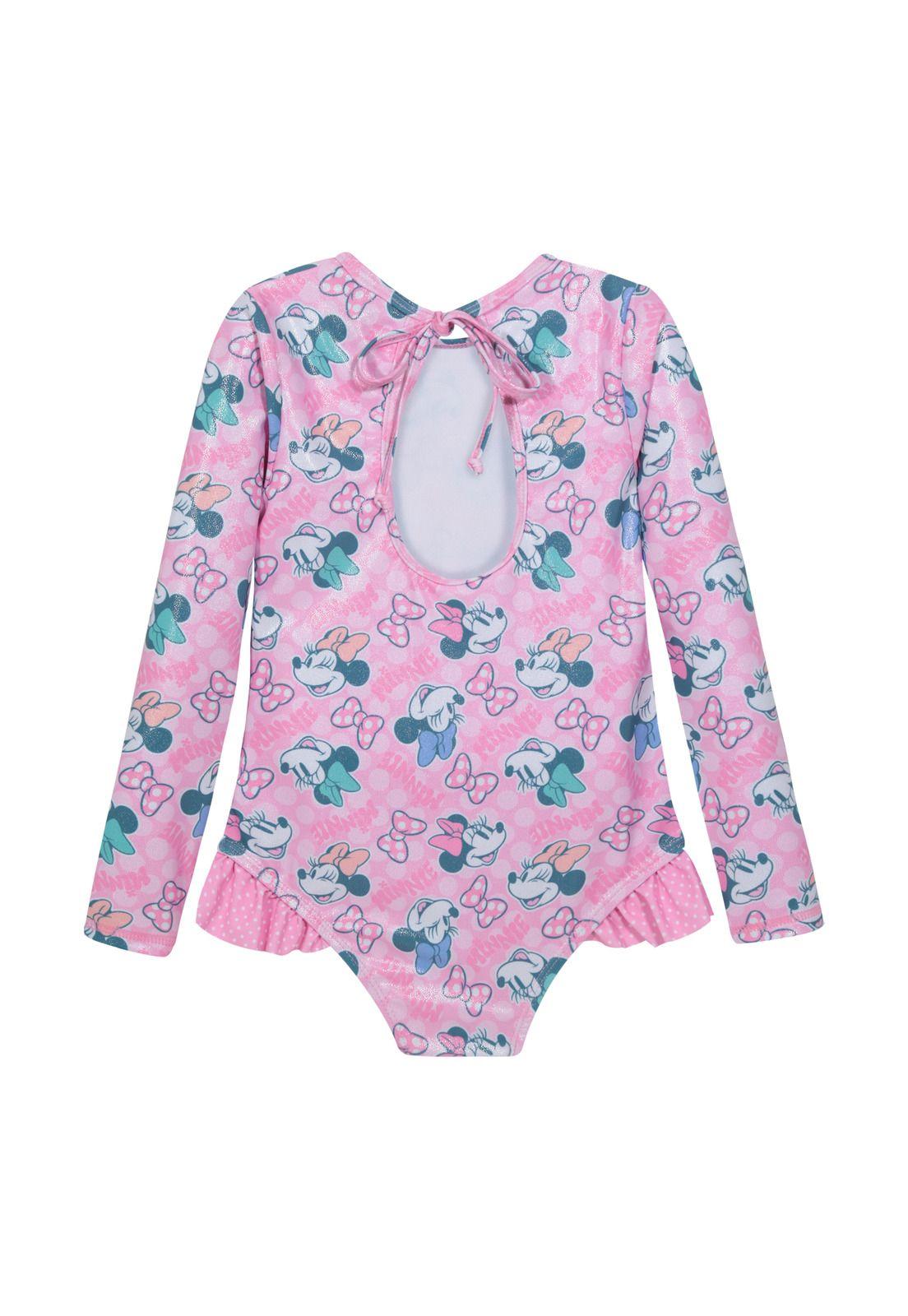 Traje de Baño UV50 Niña M.Larga Minnie | DISNEY-1