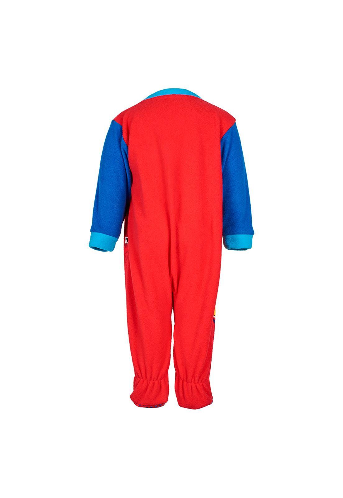 Pijama Bebé Niño Polar Entero Disney Mickey Rojo-1