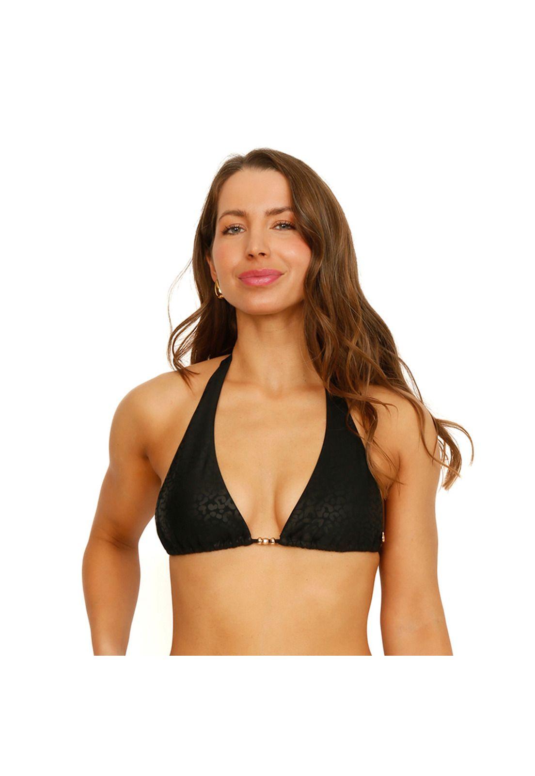 Traje de Baño Mujer Top Kim Negro H2O Wear-0