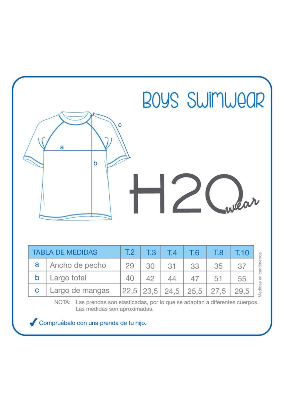 Polera Niño UV50+ Disney Spiderman Azul M/Corta-2