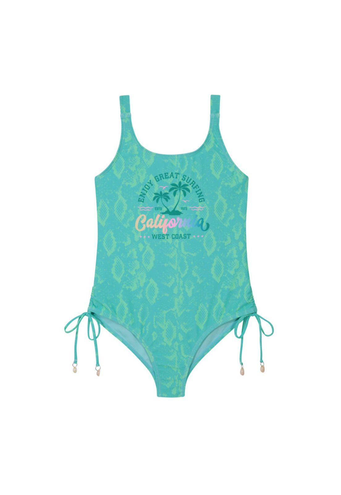 Traje de Baño Niña Teens Estamp Frontal UV30 + H2O Wear-0