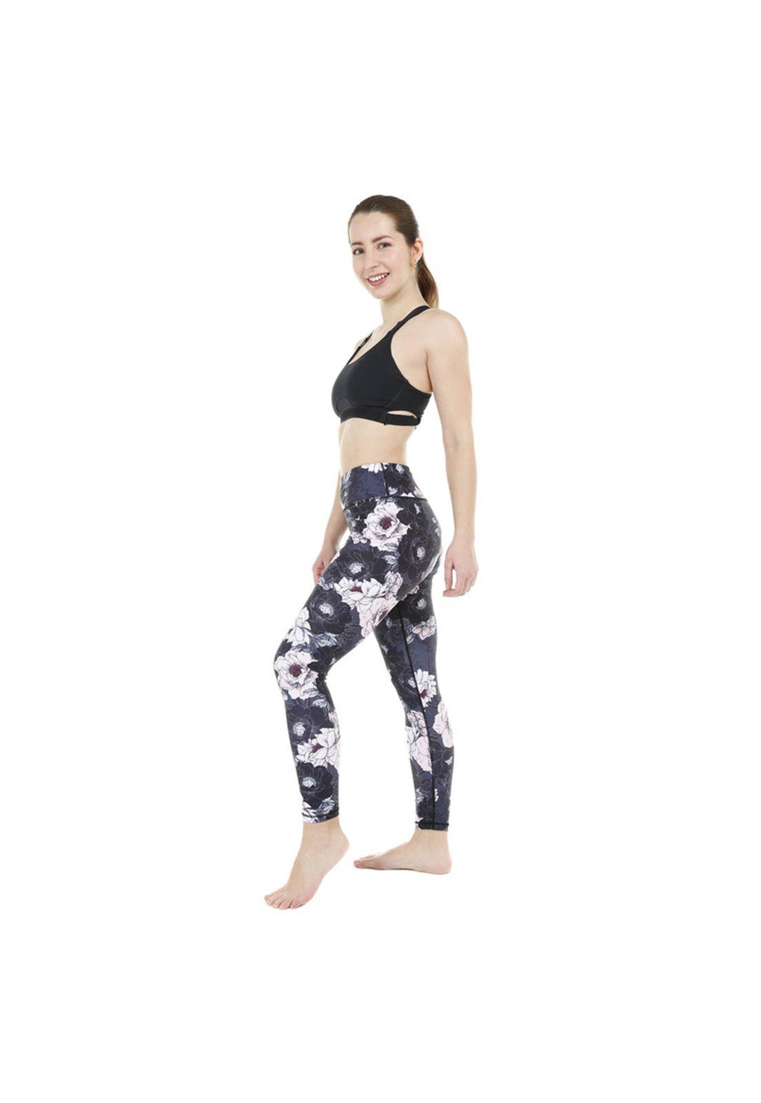 Mujer Calza Legging H2O Wear Flores Rosada-1