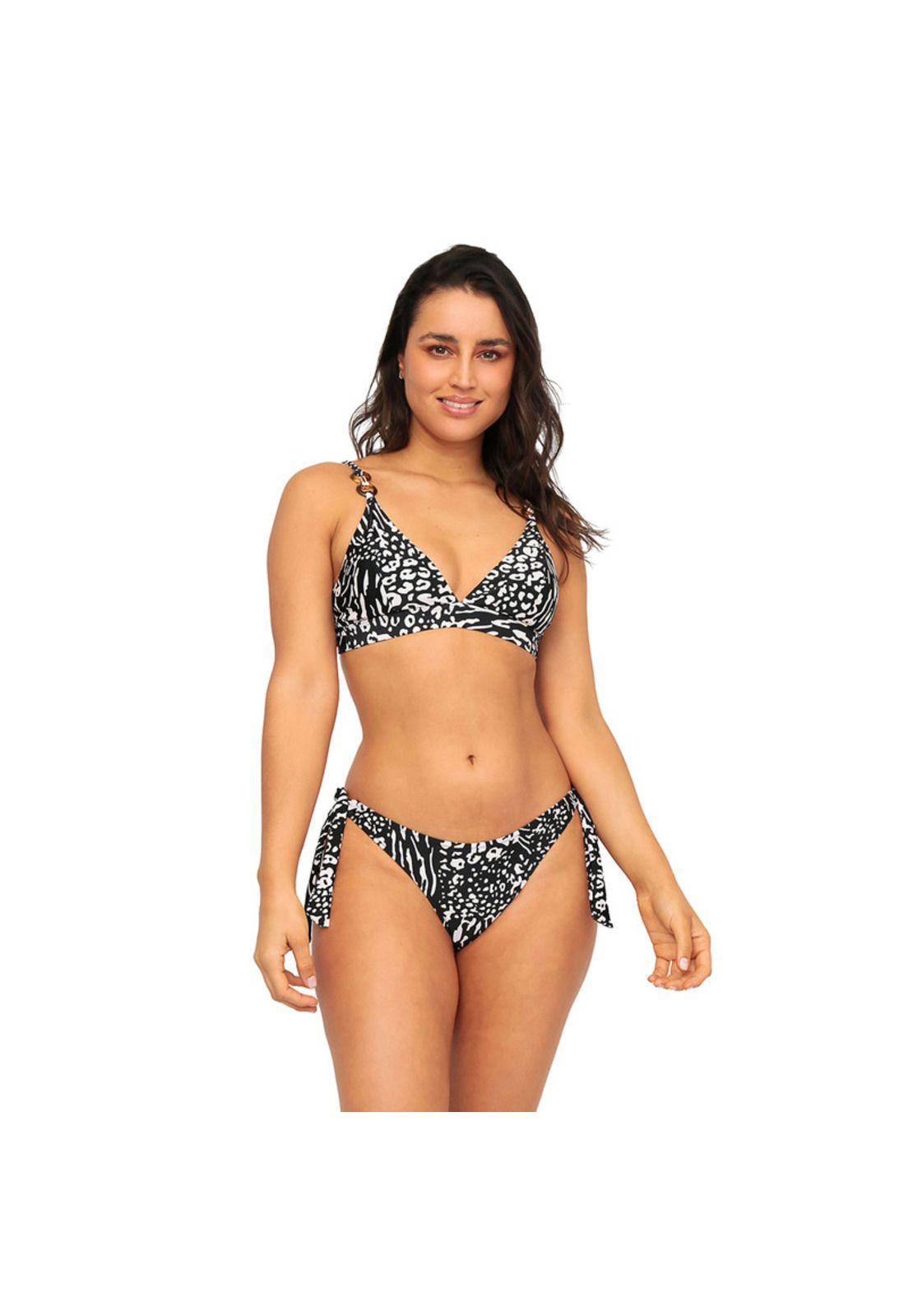 Traje de Baño Mujer Bikini Juliesta H2O Wear Negro-5