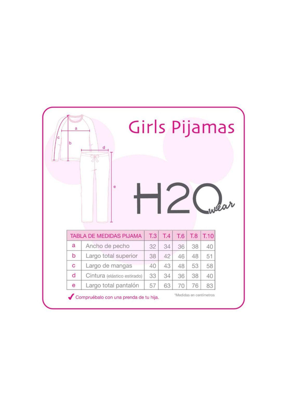 Pijama Niña Polar Disney Minnie Rojo Amaranto-2