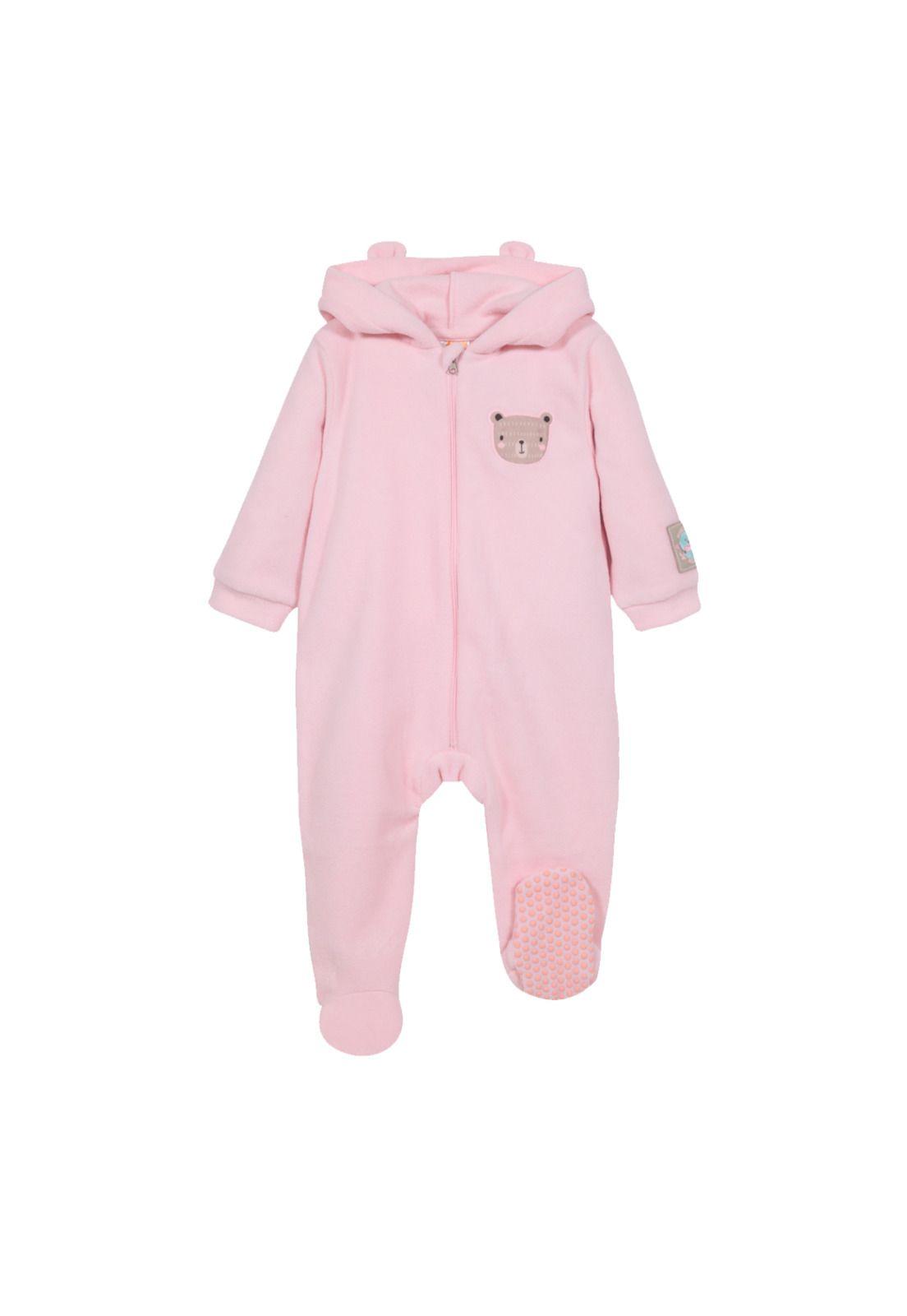 Pack 2 Pijama Bebé Niña Polar Entero Sustentable Multicolor H2O -1