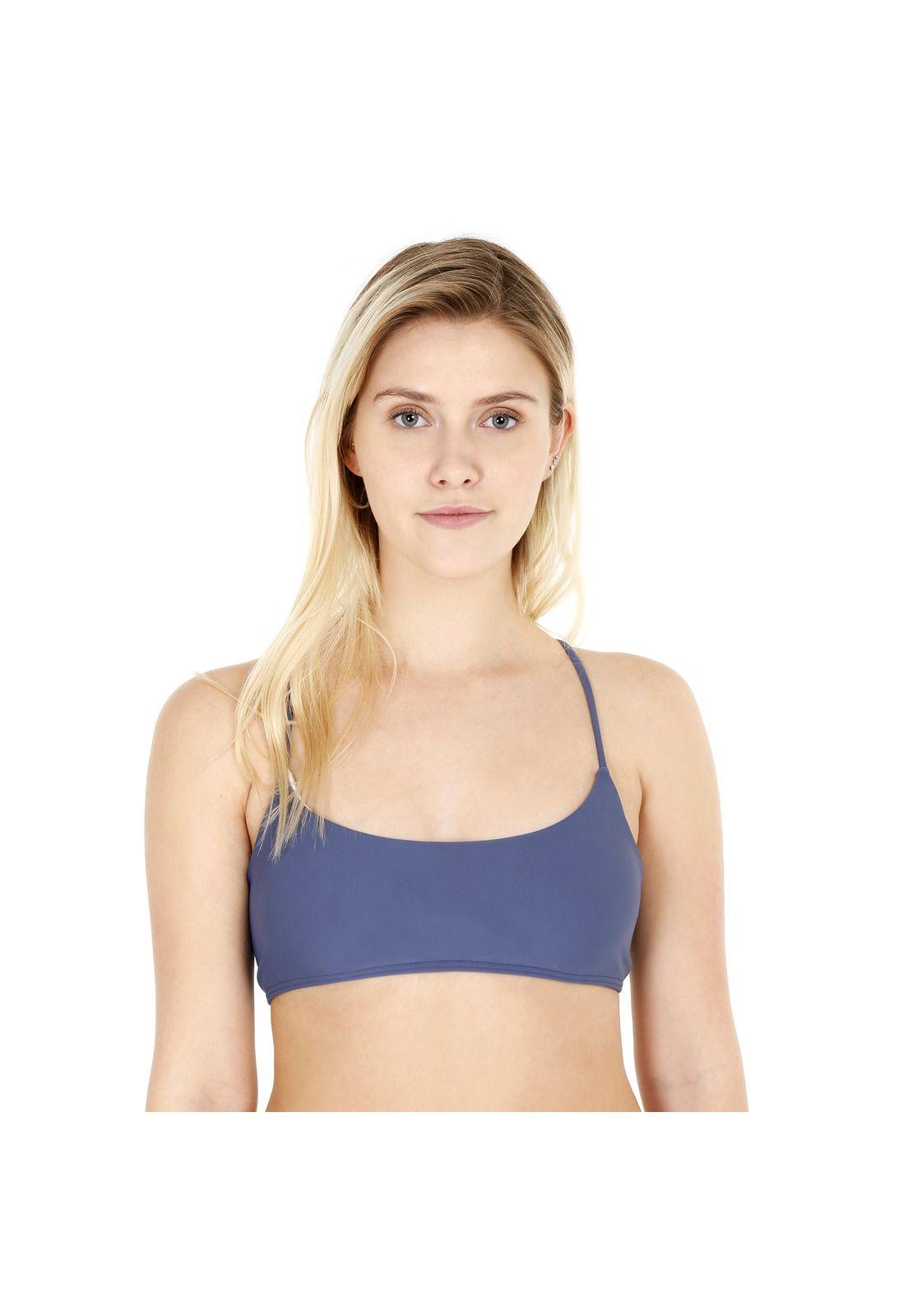 Traje de Baño Top Bralette H2O Wear Azul-0