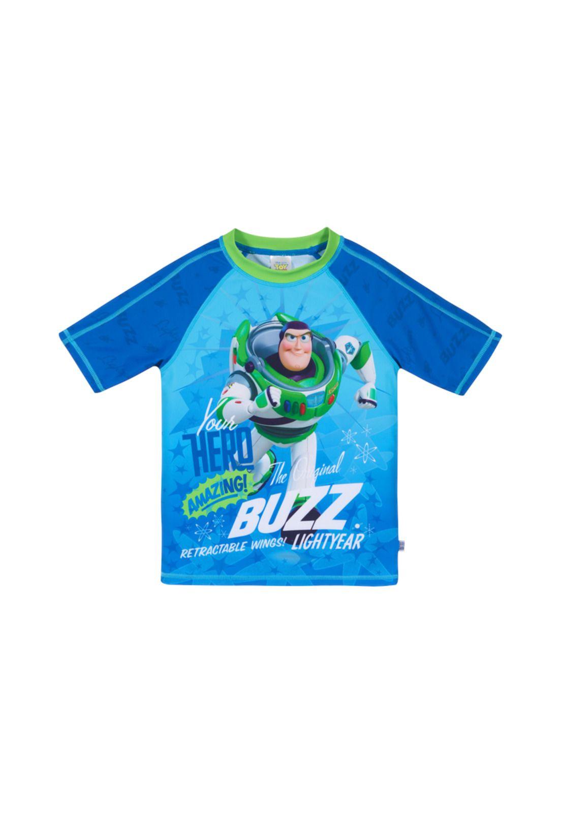 Polera Niño Manga Corta UV 50 Disney Toy Story Azul-0