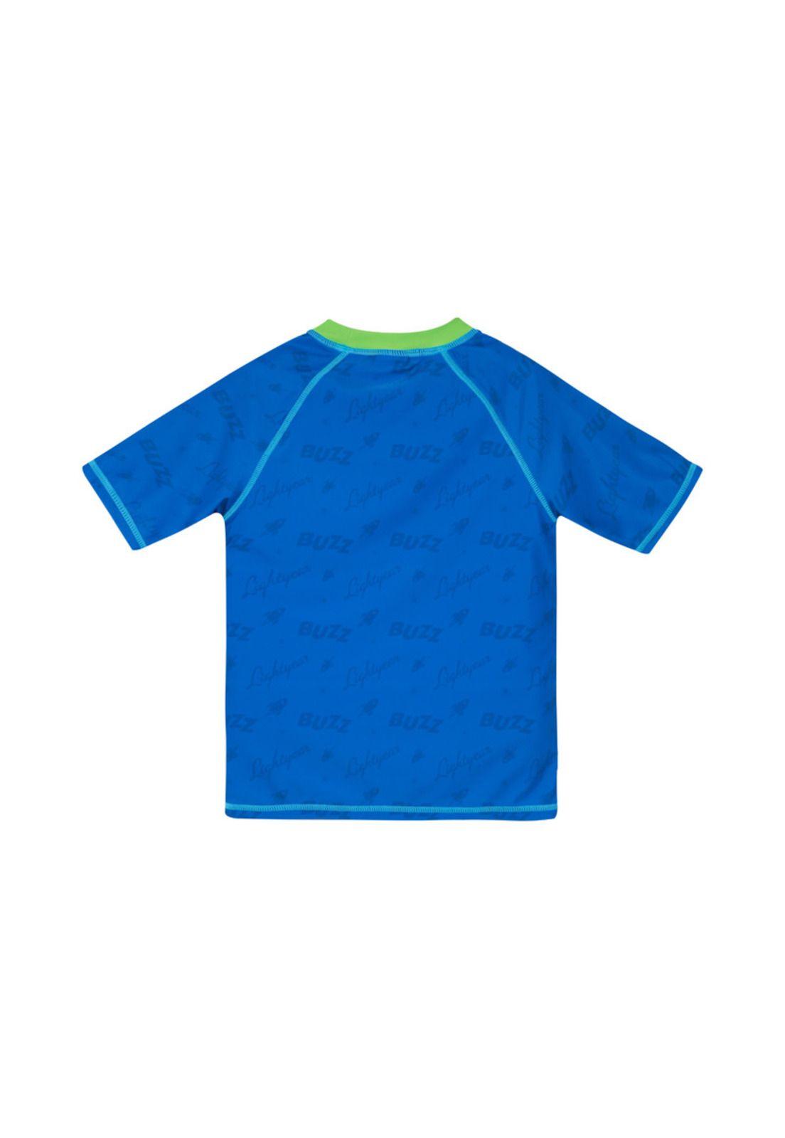 Polera Niño Manga Corta UV 50 Disney Toy Story Azul-1
