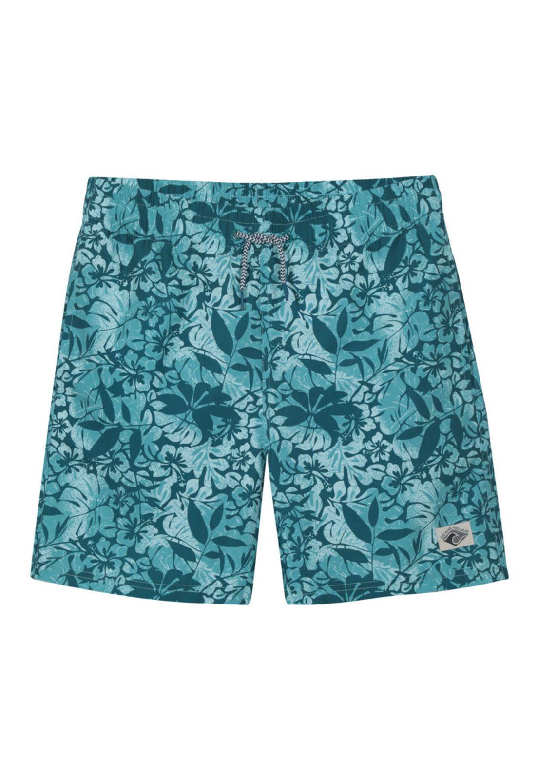 Traje de Baño Niño Teens Short Est. Verde H2O Wear-0