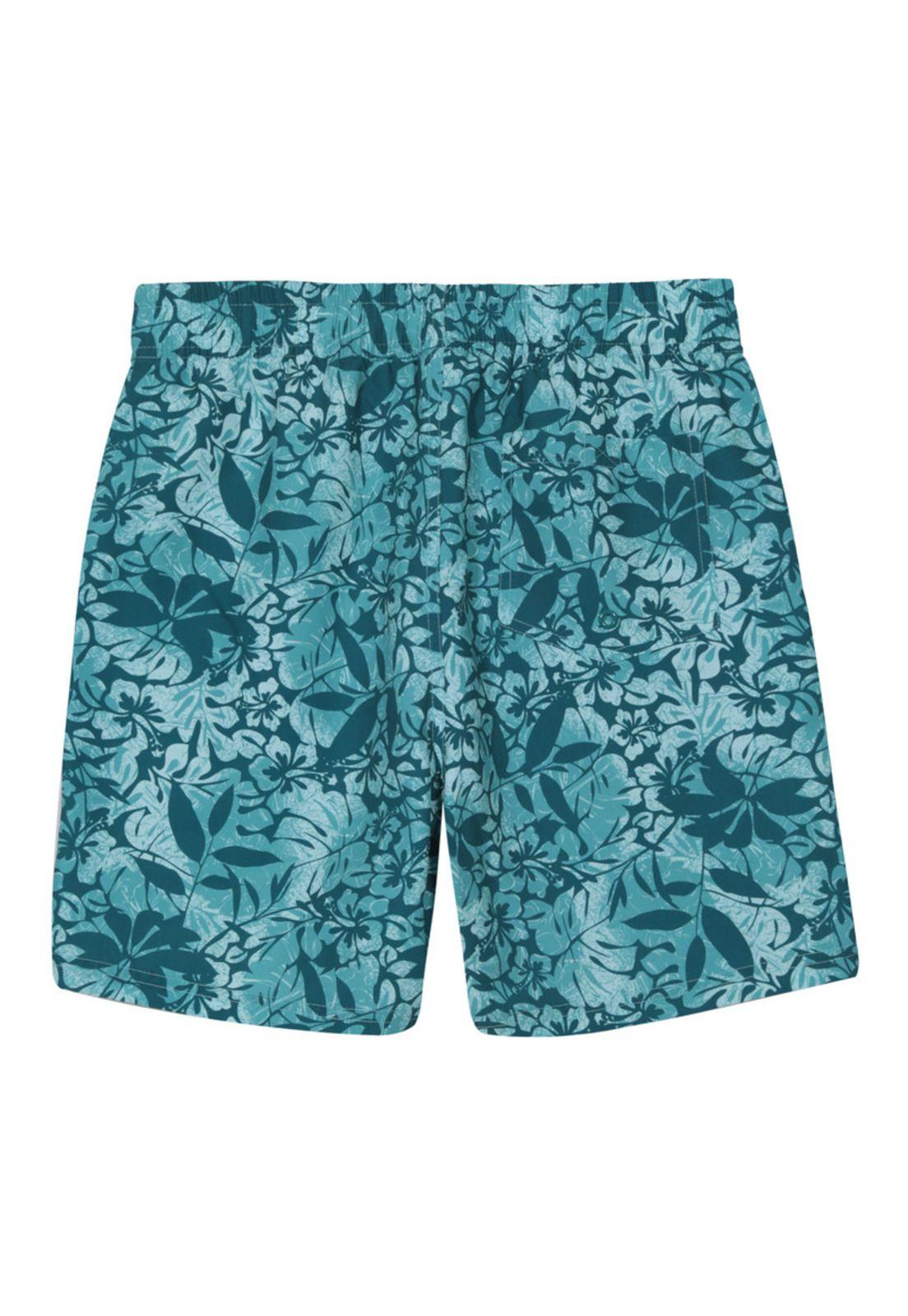 Traje de Baño Niño Teens Short Est. Verde H2O Wear-1