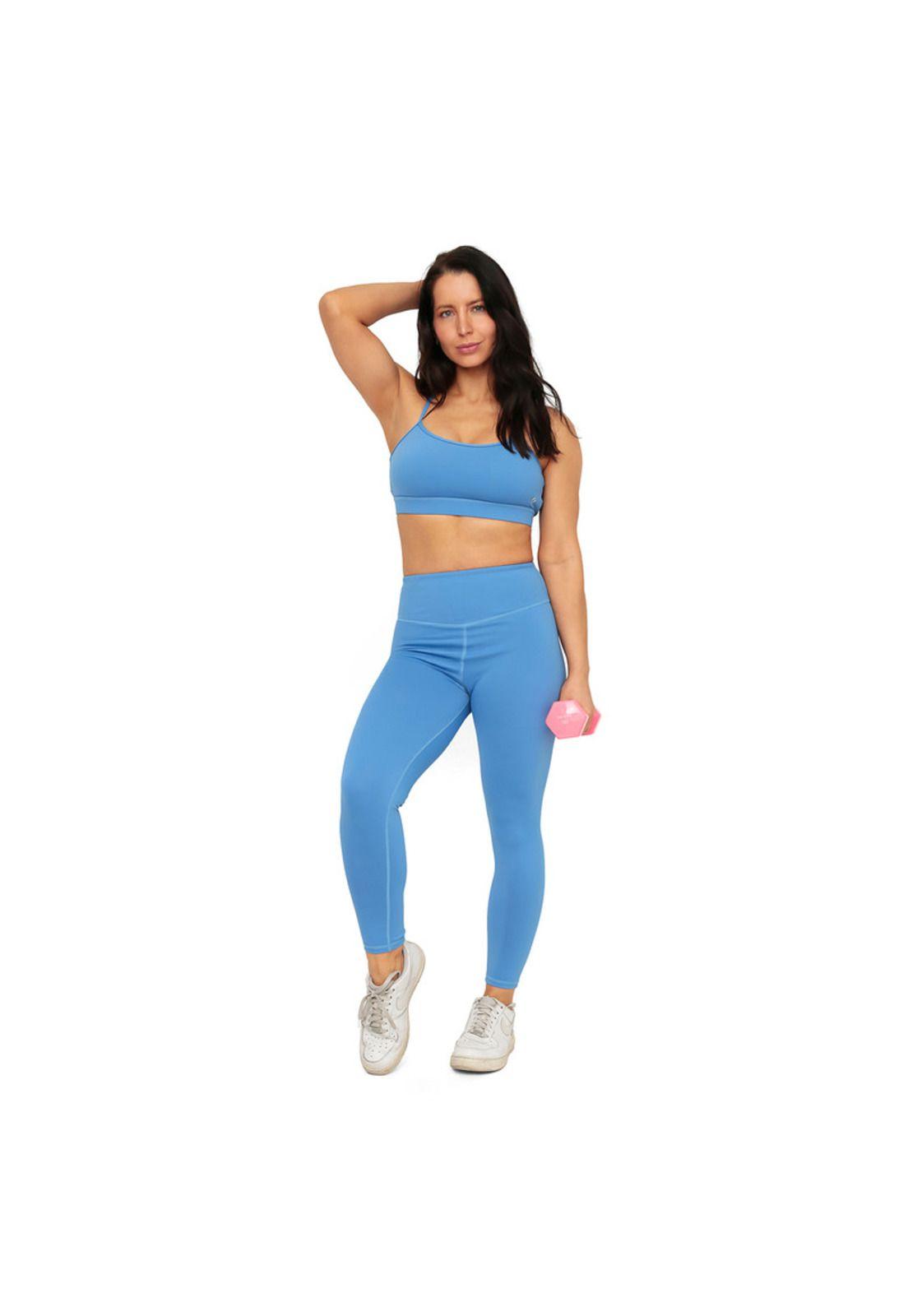 Legging Mujer Calsica H2O Wear  Celeste-5