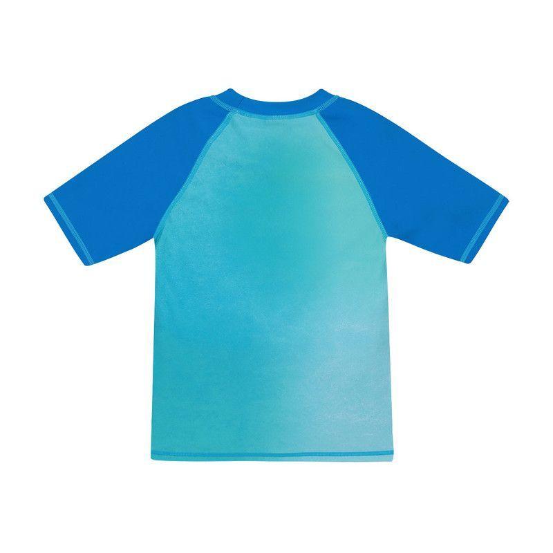 Polera Niño UV50+ H2O Wear M/Corta Turquesa-1