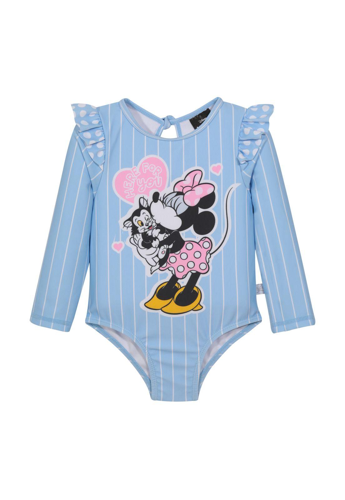Traje de Baño UV50 Bebé Niña Minnie M.Larga | Disney-0