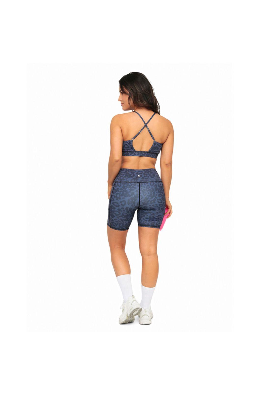 Bike Mujer Bolsillos H2O Wear Azul-2