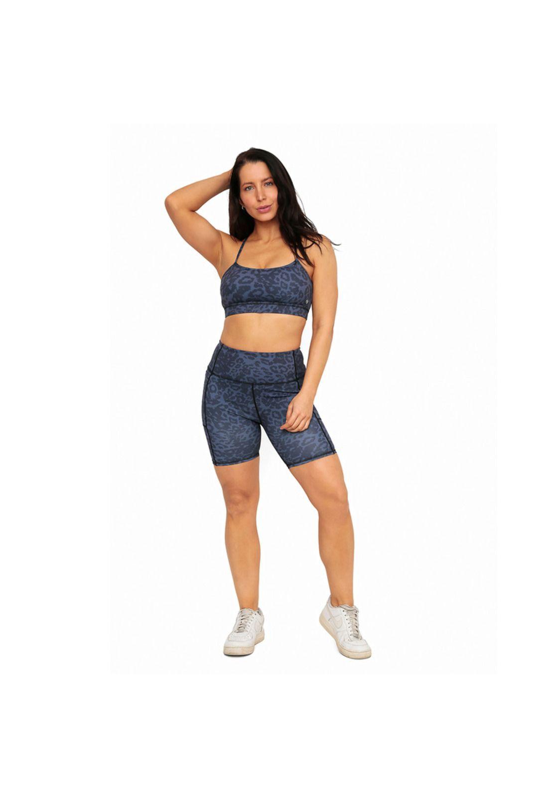 Bike Mujer Bolsillos H2O Wear Azul-3