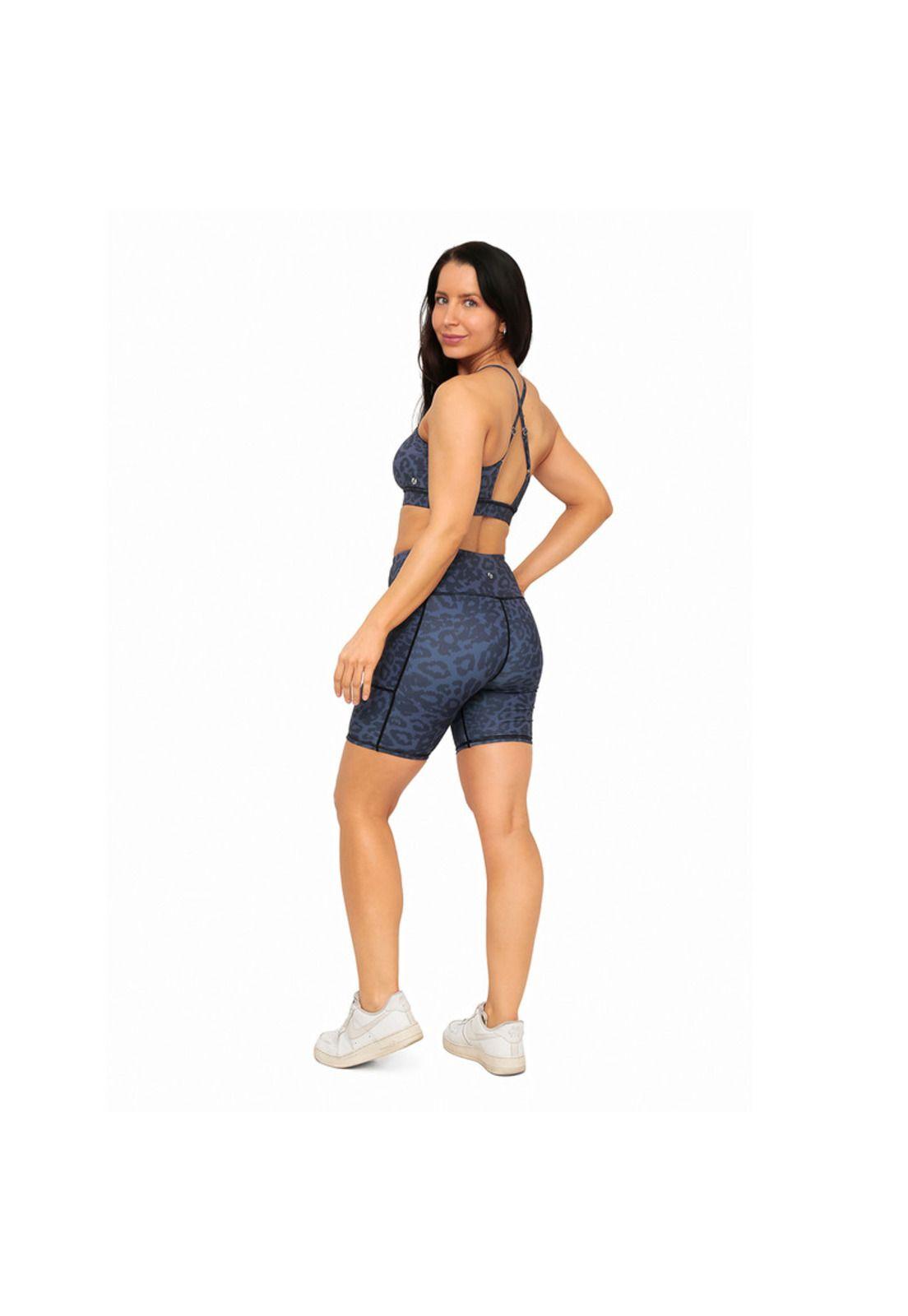 Bike Mujer Bolsillos H2O Wear Azul-4