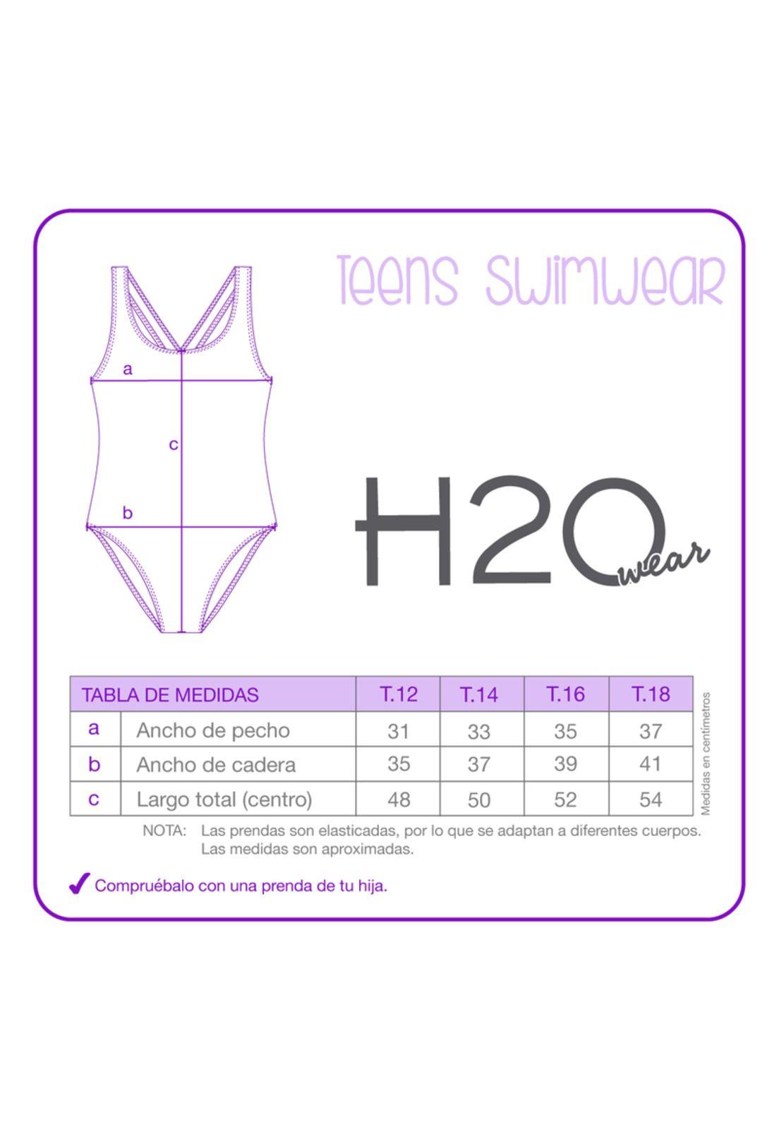 Traje de Baño Niña Teens Beach Summer UV30+ H2O Wear-2