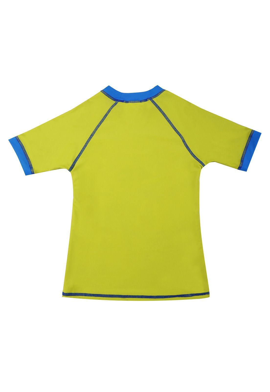 Polera Niño Manga Corta UV 50 Disney Toy Story Verde-1