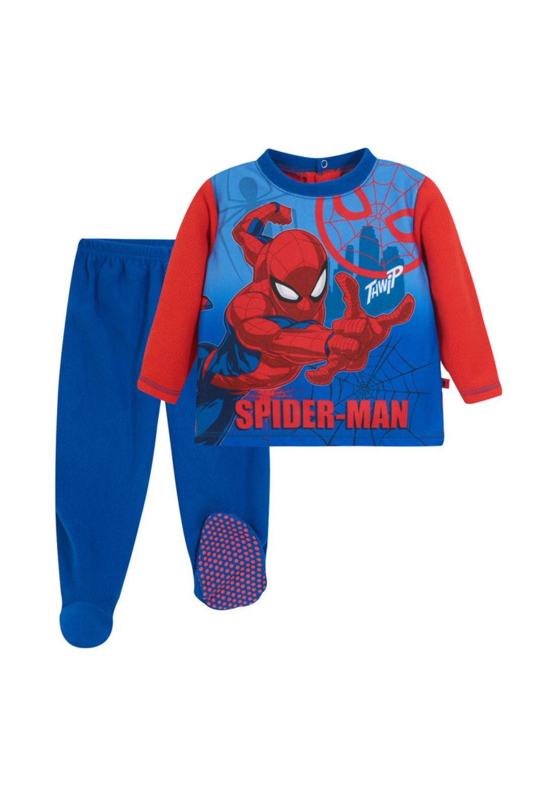 Pack 2 Pijama Bebé Niño Polar Entero y Pantalon Rojo Disney-4