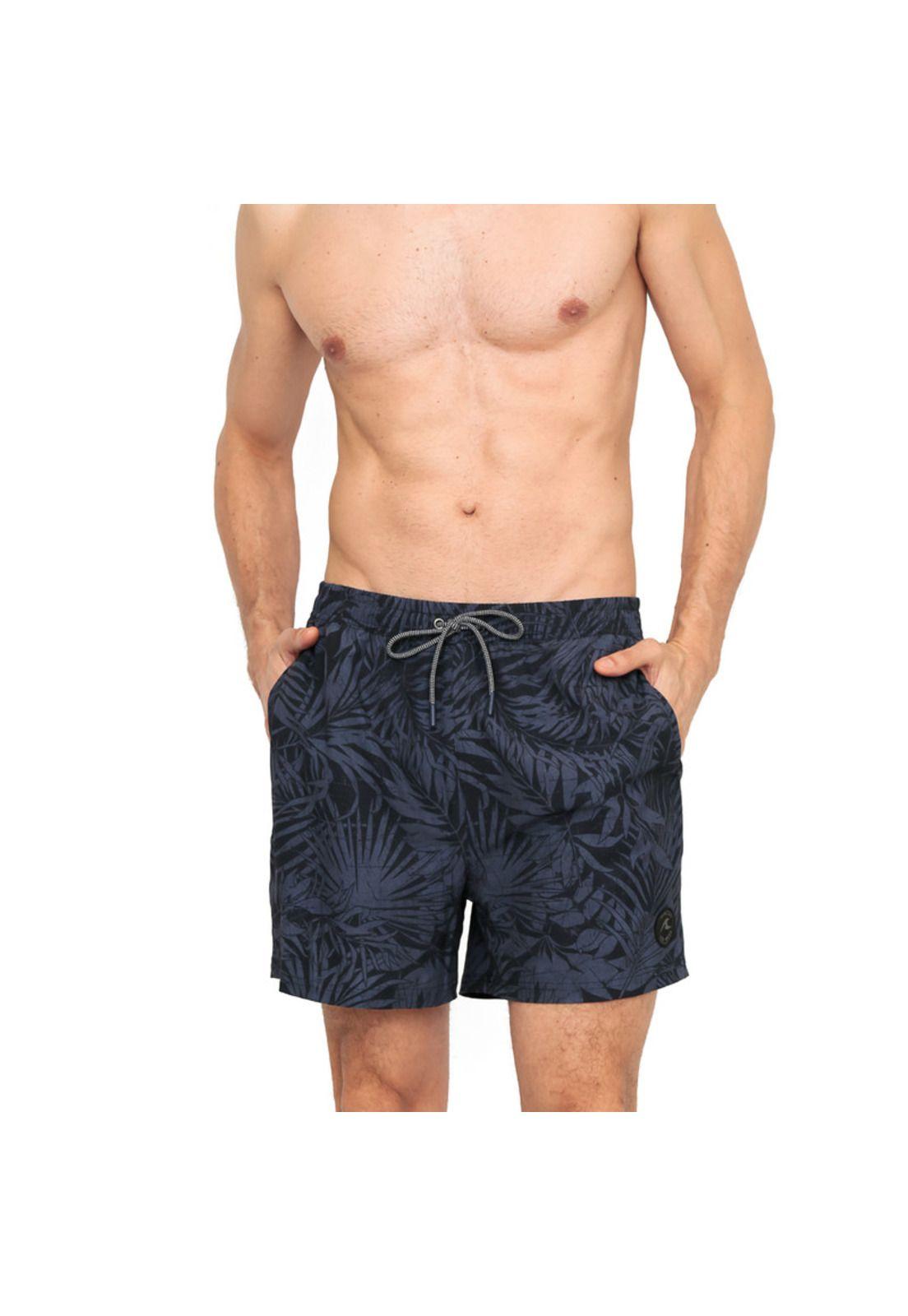Traje de Baño Hombre Short W Stretch H2O Wear Negro-2