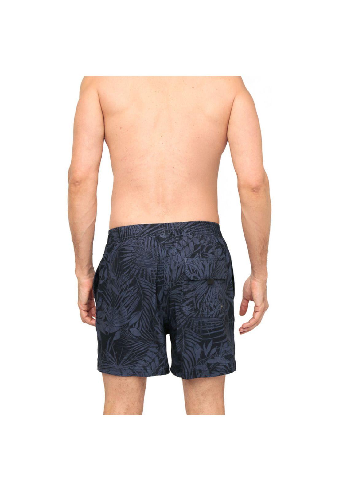 Traje de Baño Hombre Short W Stretch H2O Wear Negro-3