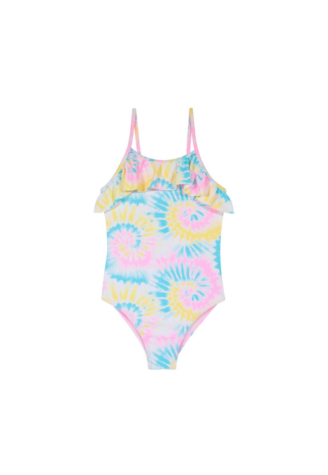 Traje de Baño Niña Entero UV30+ H2O Wear Rosado-0