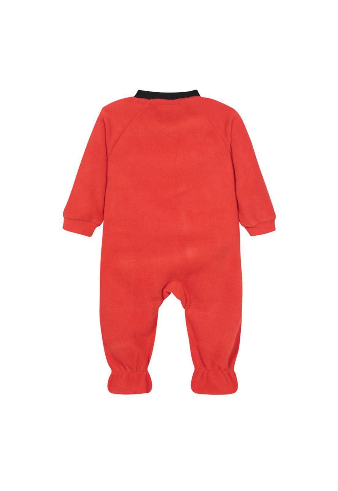 Pijama Bebé Niño Polar Entero Rojo Drag Disney Cars-1