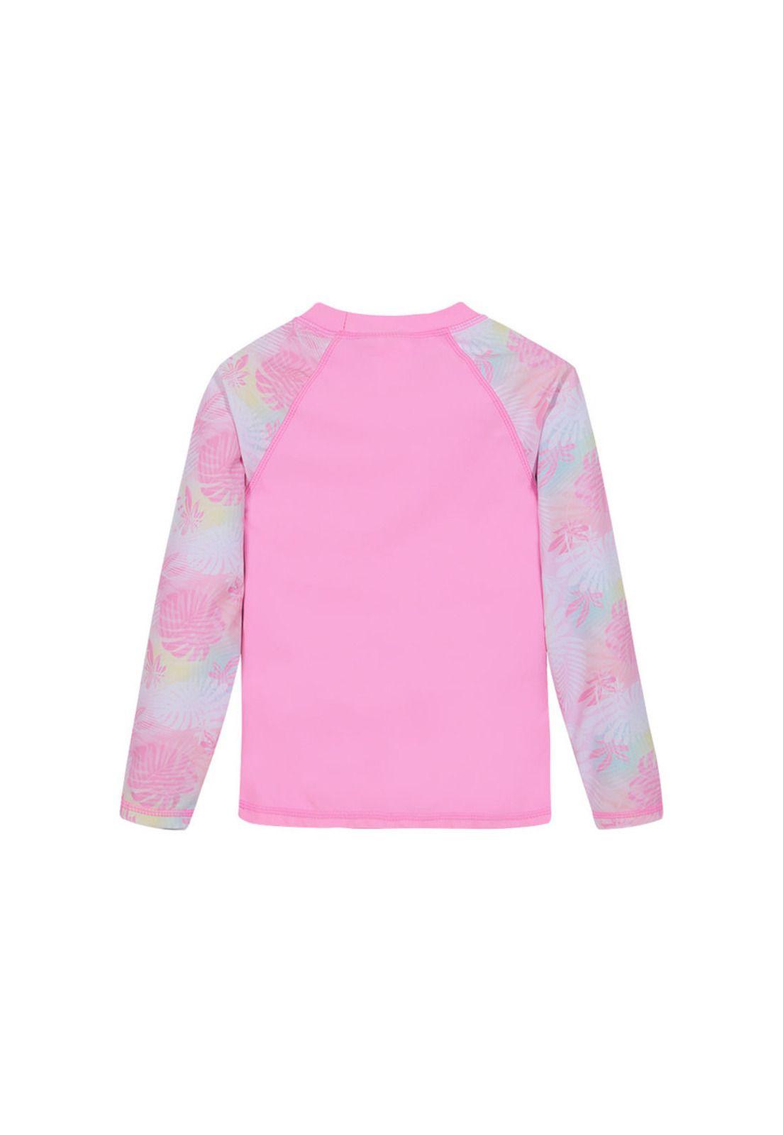 Polera Niña UV50+ H2O Wear Rosada M/Larga-2