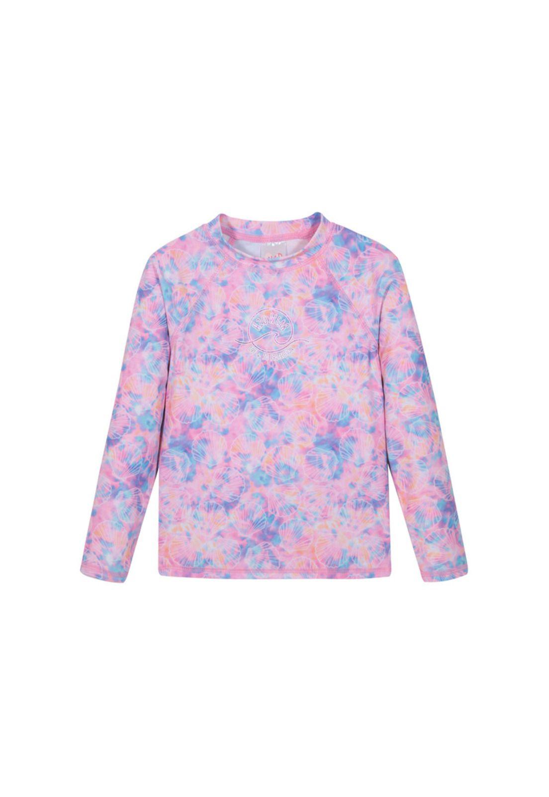 Traje de Baño Niña Polera UV50  +  Manga Larga H2O Wear-0