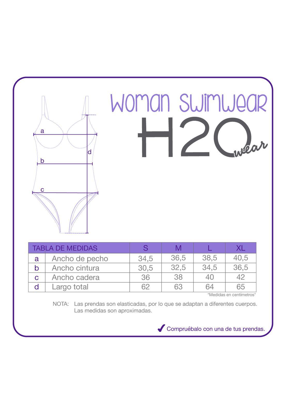 Traje de Baño Mujer Anais H2O Wear Multicolor-3
