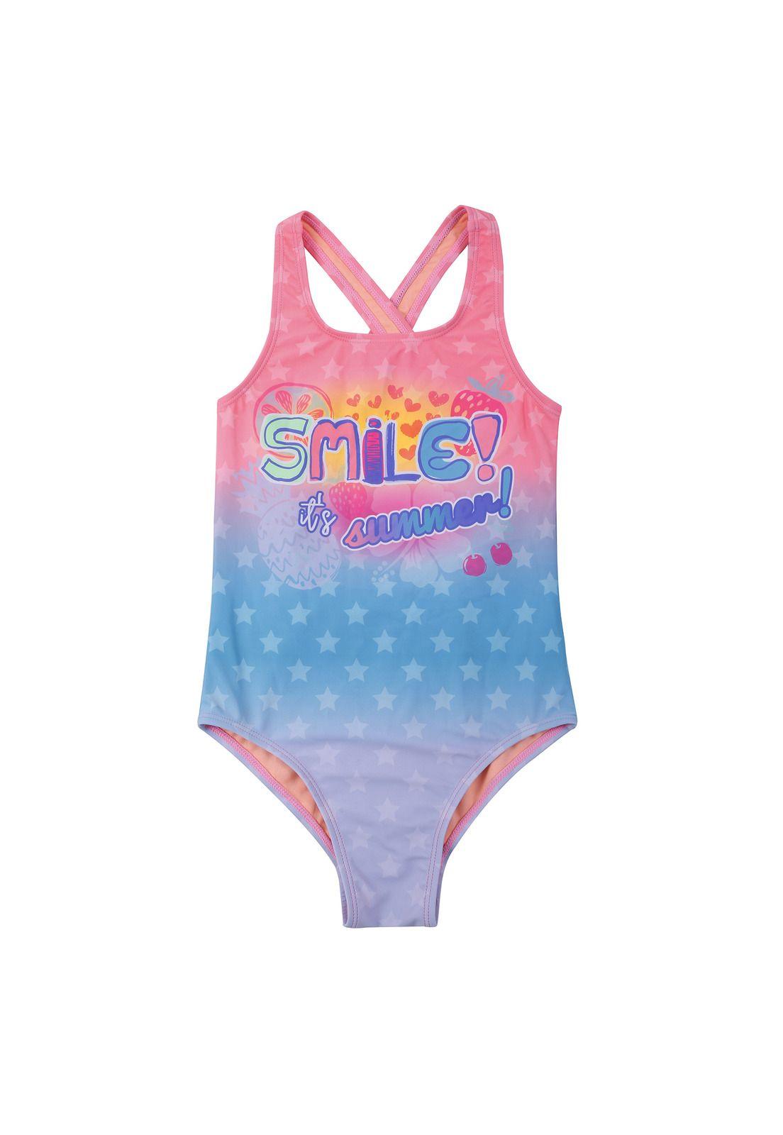 Traje de Baño Niña +UV30 Coral H2O Wear-0