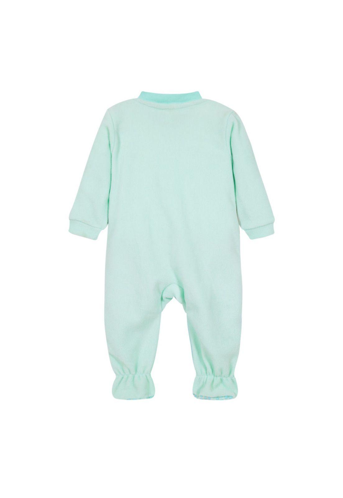Pijama Bebé Niña Polar Sustentable Hero Verde H2O Wear-1
