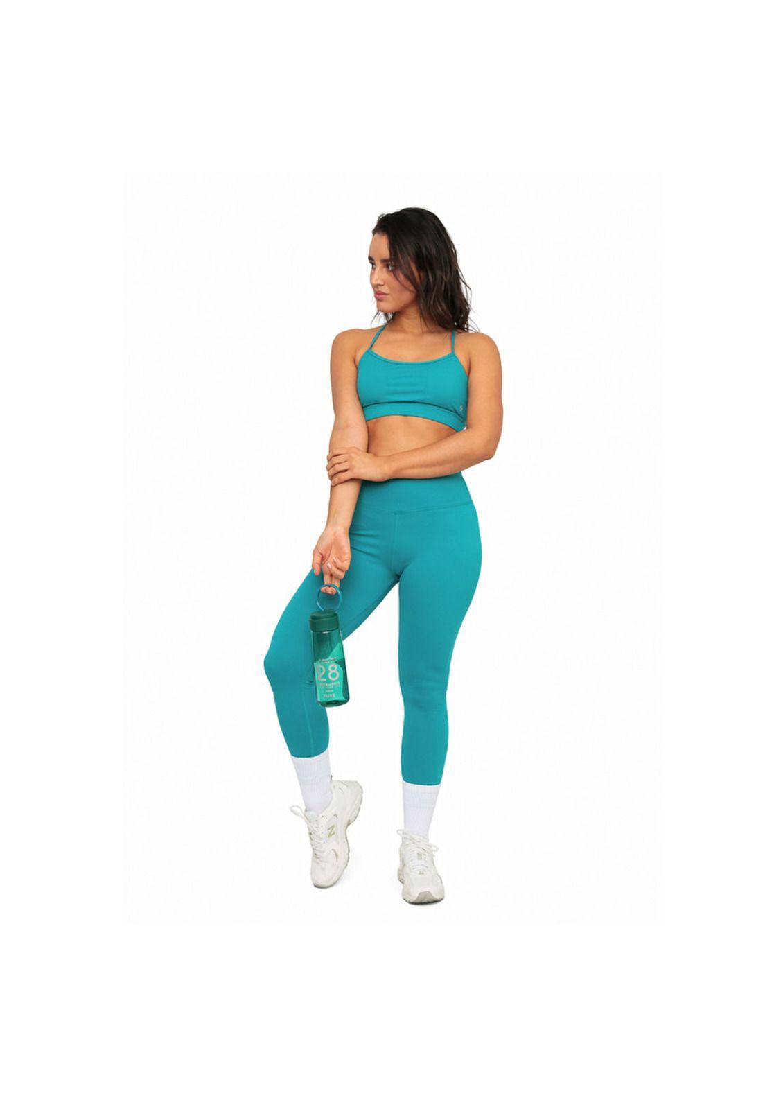 Legging Mujer Clasica H2O Wear Turquesa-3