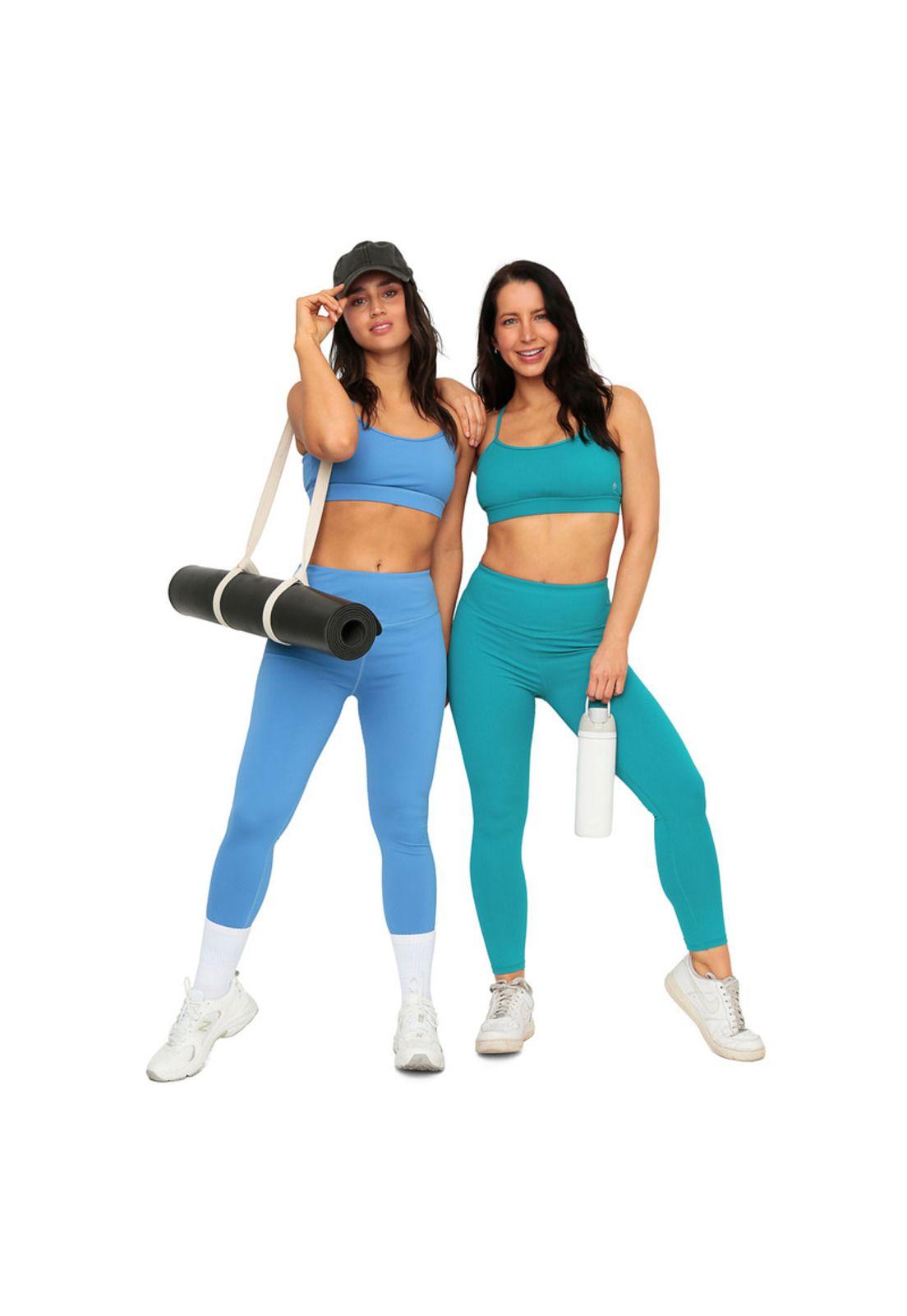 Legging Mujer Clasica H2O Wear Turquesa-6