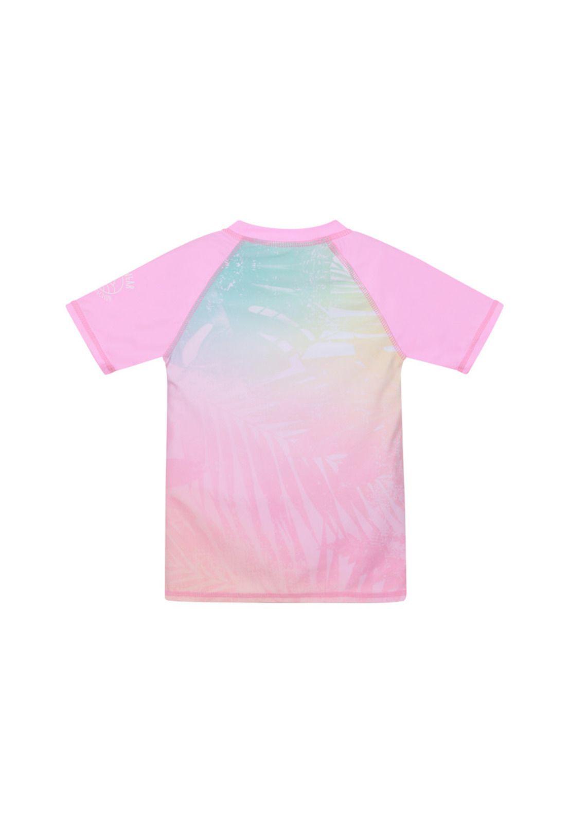 Traje de Baño Niña Polera UV50 + Manga Corta H2O Wear-1
