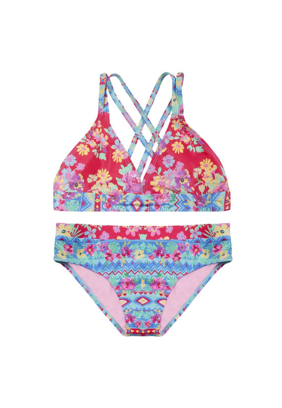 Traje de Baño Teens Niña Bikini UV30 H2O Wear-0