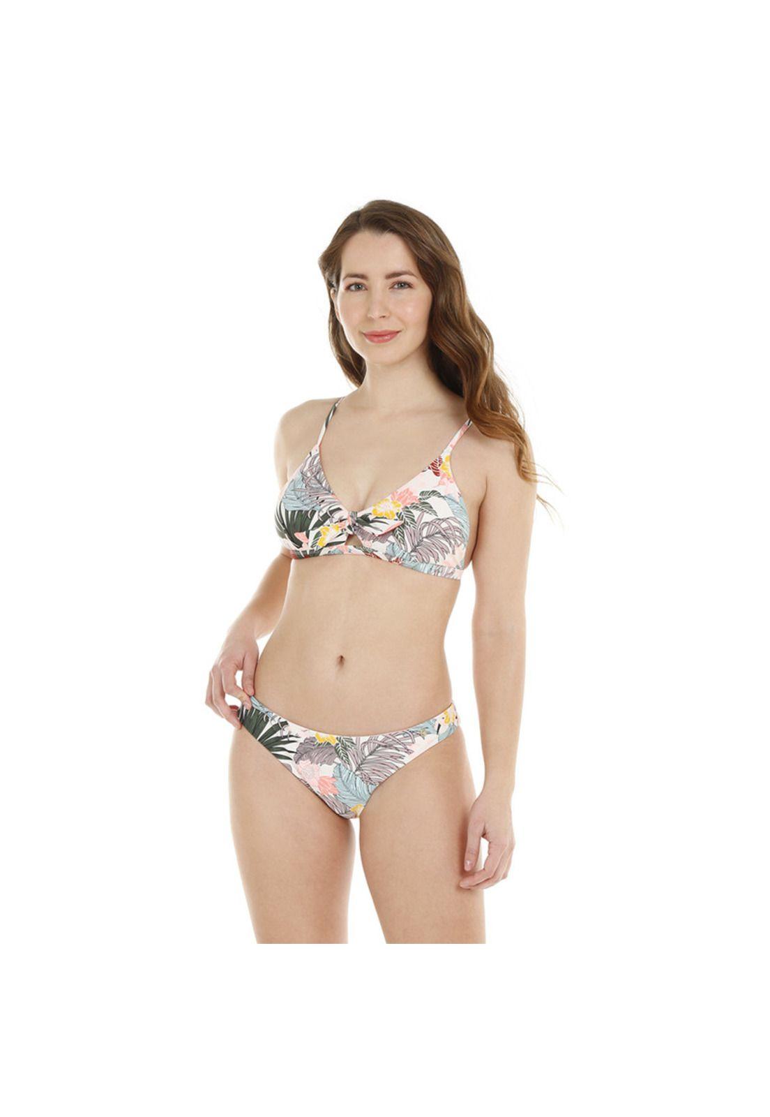 Traje de Baño Bikini Mujer H2O Wear con Amarra Nieve-4
