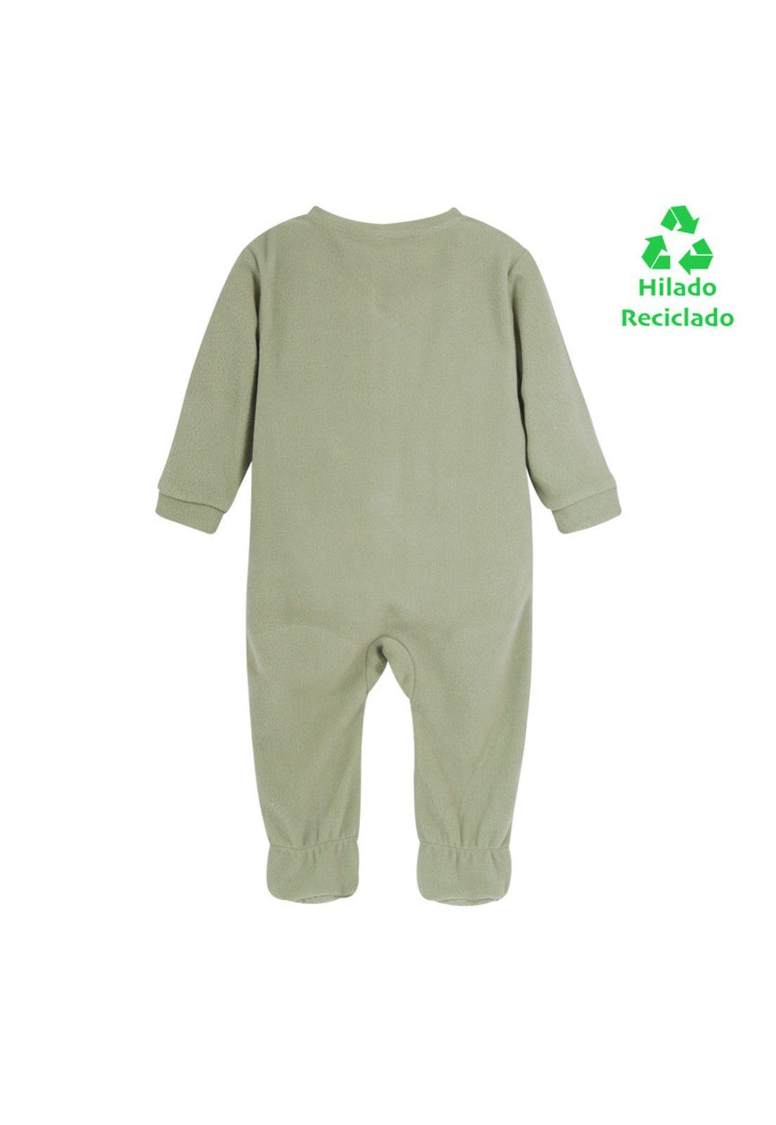 Pijama Bebé Niño Polar Sustentable H2O Wear Verde-1