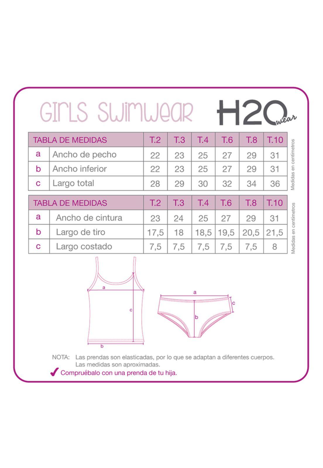 Traje de Baño Niña Tankini Disney Princesas Rosado C/Vuelos-3