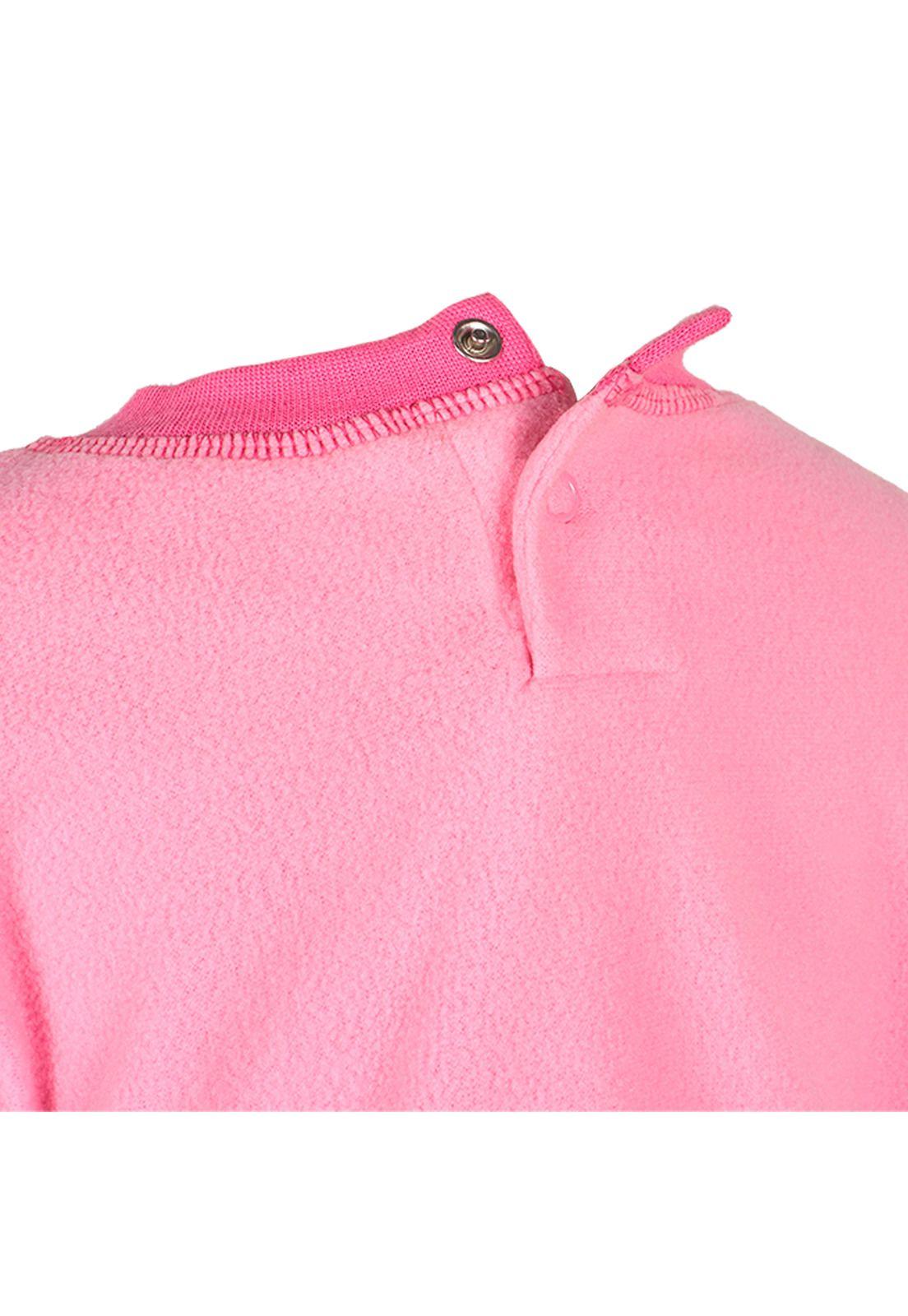 Pijama Bebé Niña Polar Rosado Minnie-2