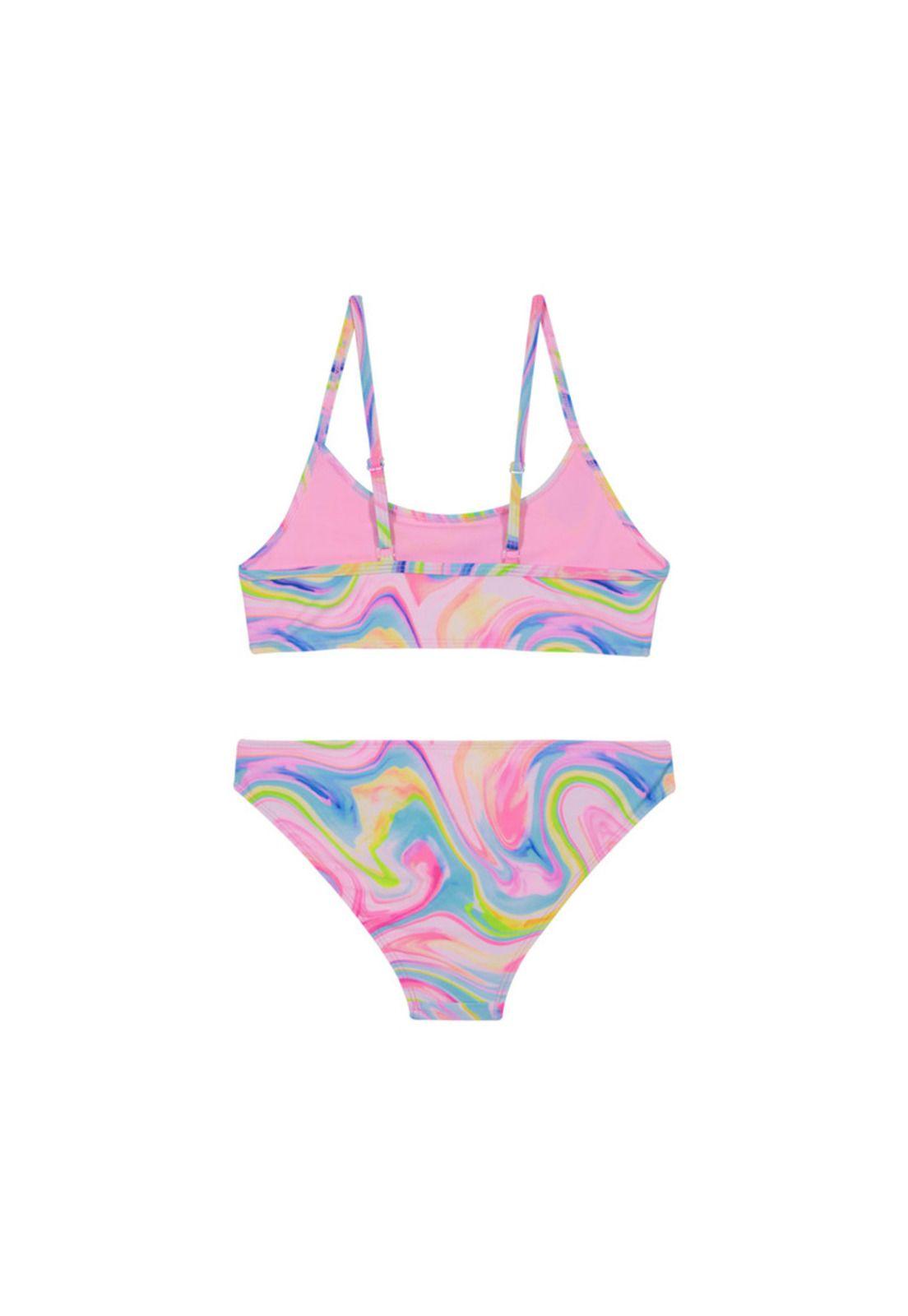 Traje de Baño Teens Niña Bikini H2O Wear Blanco C/Vuelo-1